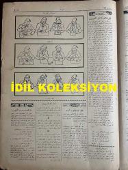 Osmanlıca Akbaba Mizah Dergisi-Gazetesi, Orijinal Dönem Basım, (Ottoman Magazine-Newspaper) - 24 Ocak 1924 - Sayı: 119 - Rumi: 24 Kanun-i Sani 1340 - Hicri: 17 Cemaziyelahir 1342 - Karikatür: 