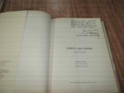 ŞİİRİN ADI İZMİR ( ANTOLOJİ ) İMZA VE İTHAFLI