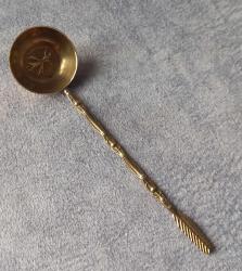 MEVLEVİ DERVİŞ TEMALI PRİNÇ ŞEKER KAŞIĞI.  KOLEKSİYONLUK NADİR