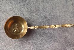 MEVLEVİ DERVİŞ TEMALI PRİNÇ ŞEKER KAŞIĞI.  KOLEKSİYONLUK NADİR