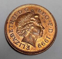 İNGİLTERE 1999 ONE PENNY #2