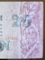 ALMANYA 20 MİLYON MARK 1923 WEİMAR CUMHURİYETİ DÖNEMİ. ÇİL(-)