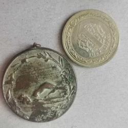 YÜZME TEMALI KOLYE UCU