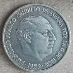 İSPANYA  1959  10 CENTIMOS