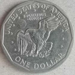 AMERİKA  1979 P  1 DOLAR   Susan B. Anthony Dollar