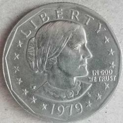 AMERİKA  1979 P  1 DOLAR   Susan B. Anthony Dollar