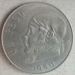 MEKSİKA  1980  1 PESO