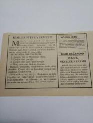 28 Şubat 1995-Orijinal Takvim Yaprağı-Doğum Günü-Söz,Nişan,Nikâh,Düğün ve Önemli Günler Hediyesi-Fatih Hak ve Hizmet Vakfı-Ayet/Hadis(Enam:159)-Kimler Fitre Vermeli?-Goethe-Yüksek Ökçelerin Zararı