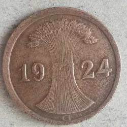 ALMANYA  1923 G   2 RENTENPFENNİG