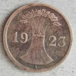 ALMANYA  1923  A   2 RENTENPFENNİG