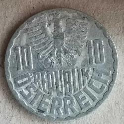 AVUSTURYA  1962  10  GROSCHEN