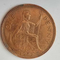 İNGİLTERE   1962     1  PENNY