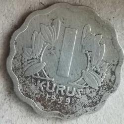TÜRKİYE  1939   1   KURUŞ