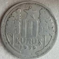 TÜRKİYE  1939    5   KURUŞ