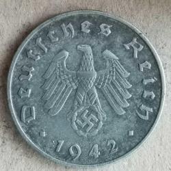 NAZİ ALMANYASI  1942 A    10 PFENNIG