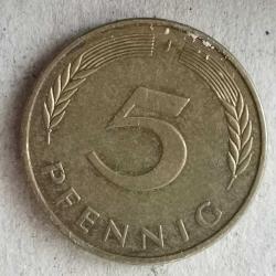 ALMANYA  1982  J    5  PFENNIG