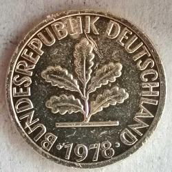 ALMANYA  1978 D   1  PFENNIG