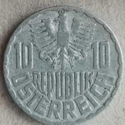 AVUSTURYA  1959  10  GROSCHEN