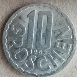 AVUSTURYA  1959  10  GROSCHEN
