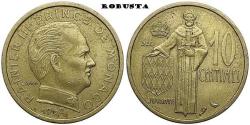 MONACO 1962 YILI 10 CENTİME ÇÇT(+)