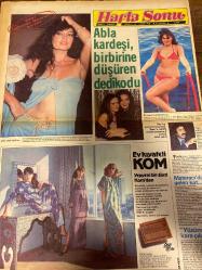 HAFTA SONU GAZETESİ DOĞUM GÜNÜ HEDİYESİ  ( Turkish Newspaper ) - 6 EKİM 1978 -TAM TAKIM 12 SAYFADIR -Emel Sayın-Selçuk Aslan-Metin Ayvalı-Rüçhan Çamay-Mehlika Kenter-Tali Aktaş-Bahar Erdeniz-Neco-Tayyar Yıldız-Kamuran Akkor-Yıldız Kenter-Muhsin Ertuğrul-Gülriz Sururi-Fatma Girik-İlhan İrem-Yılmaz Dedeoğlu-Sezen Aksu-Ağa Han-Begüm-Ana ve çocuk fotoğraflarında isim görünmüyor-Ruhan Deniz-Peri Han-Cüneyt Arkın-Kadir İnanır-İki sevgili burada buluşuyor-İşte Emel Sayın’ın aşk yuvası-Köşe kapmaca oynayan çocuklar gibi-Burası yatak odası-Abla kardeşi birbirine düşüren dedikodu-Uğursuz film-Ben servetimi hosteslikten yaptım-Bahar’ın sonbaharı-48 saat süren kuduz korkusu-Pişmaniye üzerine turşu suyu-Ya oğlu olsaydı?-Kahkaha bilmecesi-Haber Yorum Fısıltı-Bir tenis maçı ve iki ayaklı kupa-Taze ihtiyar ile ihtiyar taze-Baştan başa Anadolu-Eli çabuk hırsızın marifeti-Son ümit Başkan Kotil’de-Kraliçeler de amigoluk yapar-Kadın dediğin biblo’dur-Fatma Girik’in rahminden 4 ur alındı-Asker kaçağı İlhan