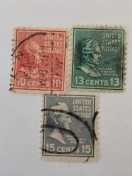 ABD      Presidential Issue - Ünlü Kişiler Lot.3