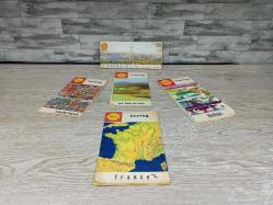 Koleksiyonluk 1960'lar Shell Touring Haritaları