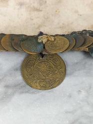 Nadir Antika Orjinal Osmanlı Penezli Alınlık