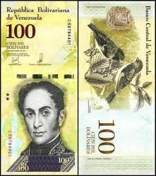 Venezuela 100000 (100,000) Bolivares