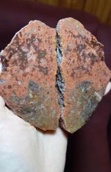 Parlak Kırmızı Çubuk Akik Dilimi - Enerji, Tutku ve Koruma İçin, Sergileme Parçası - Ağırlık: 366g - Benzersiz Koleksiyonluk Hediyelik Nadir Parça