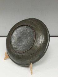 Antika Çok Yaşlı Osmanlı Yazılı Bakır Tabak