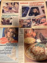HAFTA SONU GAZETESİ DOĞUM GÜNÜ HEDİYESİ  ( Turkish Newspaper ) - 20 EKİM 1978 -TAM TAKIM 12 SAYFADIR -Canan Özbek-Prenses Banu-Bülent Ersoy-Türkan Şoray-Necla Nazır-Kadir İnanır-Selçuk Ural-Ayhan Işık-Tülay Karaca-Yeliz-Nesrin Topkapı-Akın Uğurlu-Nerke Karabekir-Ferdi Tayfur-Nüket Duru-Prenses Caroline-İrfan Dadaş-Medina Mercouri-Ümit Dadaş-Müjde Ar-Canan Özbaş-Emel Sayın-Cüneyt Arkın-Sevda Ün-Memduh Ün-Sevda Ün’ün kızı Çiğdem Ün-Tarık Akan-Müjgan Güneş-Ayla Algan-Nihican Güneş-Elvan Sevil-Recep Kaymak-Cüneyt Türel-Son ümit Rusya’da Türkan Şoray’ın el titremelerine çare bulunamıyor-Çay fincanını bile ancak iki eliyle tutabiliyor-Evden çıkarken çok heyecanlıydı-Film çalışmaları biter bitmez tedavi başlayacak-Necla Nazır’ın mutluluğunu yıkan garip olay-Bu kadın Kadir İnanır’a büyü mü yaptı-Son günlerin en büyük dedikodusu-Sosyete terzisinin kızı Selçuk Ural’ın eski eşi-Kızlık raporu kısmetini açtı-Yeliz için zor karar-Bütçe doğrultan tıraş-Benimle çalışın dişlerinizi bedava yaptırın-Anka