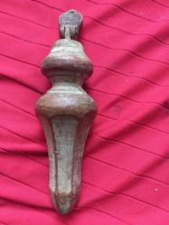 Osmanlı Mühür bulunan bronz çekül (şakül)