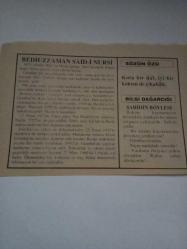 23 Mart 1995-Orijinal Takvim Yaprağı-Doğum Günü-Söz,Nişan,Nikâh,Düğün ve Önemli Günler Hediyesi-Fatih Hak ve Hizmet Vakfı-Ayet/Hadis(Müslim/Birr:2563)-Bediüzzaman Said-i Nursi-Sözün Özü-Şahidin Böylesi