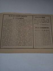 29 Mart 1995-Orijinal Takvim Yaprağı-Doğum Günü-Söz,Nişan,Nikâh,Düğün ve Önemli Günler Hediyesi-Fatih Hak ve Hizmet Vakfı-Ayet/Hadis(Tirmizi)-Kalbimizin Dostu E Vitamini-Hz. Ebubekir(R.A.)-Güçlü ve Rahat