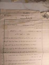 Çok Nadir: Osmanlıca Türk Hava Yolları Belgesi - Merkezi Savcılık Onaylı Arka Yüz!