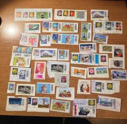 Karışık Damgalı Almanya Pulları