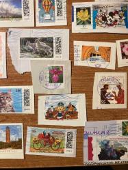 Karışık Damgalı Almanya Pulları