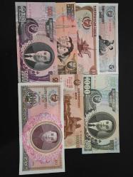 KUZEY KORE 5-10-50-100-1.000-5.000-5.000 WON ÇİL