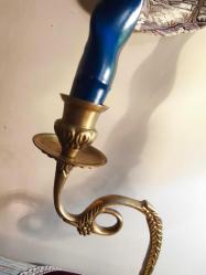 Antika Pirinç Şamdan