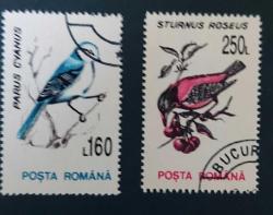 Romanya damgalı pullar