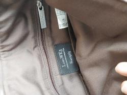 Benetton deri evrak postacı çantası