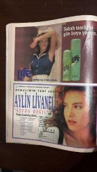 HÜRRİYET MAGAZİN DERGİSİ - SAYI : 8 - 26 MAYIS 1991 - AYŞEGÜL ALDİNÇ - SHERILYN FENN - DAVID LYNCH - GRETA GARBO - MADONNA  AYŞEGÜL ALDİNÇ’İN HAYAL DÜNYASI - HÜNKÂRIN YATAK SIRLARI - KUVVET MACUNU - DALLAS - MODANIN SİNYÖRLERİ - GEZİ KURŞUNLU ŞELALESİ - SHERILYN FENN - MADONNA “KÖTÜ TANRIÇA” - AYŞEGÜL ALDİNÇ - SHERILYN FENN - DAVID LYNCH - GRETA GARBO - ANITA EKBERG - URSULA ANDRESS - CATHERINE DENEUVE - ROMY SCHNEIDER - NASTASSJA KINSKI - SOPHIA LOREN - JEANNE MOREAU - MARCELLO MASTROIANNI - NIKITA MIKHALKOV - MADONNA - AYLİN LİVANELİ  KUVVET MACUNU - DALLAS - MODANIN SİNYÖRLERİ - GEZİ KURŞUNLU ŞELALESİ - SHERILYN FENN - MADONNA “KÖTÜ TANRIÇA” - AYLIN LİVANELİ “SEVDA DEĞİL” - GİYİM TESTİ - 48 SAYFA