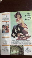 HÜRRİYET MAGAZİN DERGİSİ - SAYI : 8 - 26 MAYIS 1991 - AYŞEGÜL ALDİNÇ - SHERILYN FENN - DAVID LYNCH - GRETA GARBO - MADONNA  AYŞEGÜL ALDİNÇ’İN HAYAL DÜNYASI - HÜNKÂRIN YATAK SIRLARI - KUVVET MACUNU - DALLAS - MODANIN SİNYÖRLERİ - GEZİ KURŞUNLU ŞELALESİ - SHERILYN FENN - MADONNA “KÖTÜ TANRIÇA” - AYŞEGÜL ALDİNÇ - SHERILYN FENN - DAVID LYNCH - GRETA GARBO - ANITA EKBERG - URSULA ANDRESS - CATHERINE DENEUVE - ROMY SCHNEIDER - NASTASSJA KINSKI - SOPHIA LOREN - JEANNE MOREAU - MARCELLO MASTROIANNI - NIKITA MIKHALKOV - MADONNA - AYLİN LİVANELİ  KUVVET MACUNU - DALLAS - MODANIN SİNYÖRLERİ - GEZİ KURŞUNLU ŞELALESİ - SHERILYN FENN - MADONNA “KÖTÜ TANRIÇA” - AYLIN LİVANELİ “SEVDA DEĞİL” - GİYİM TESTİ - 48 SAYFA