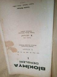 Biyokimya dersleri 1