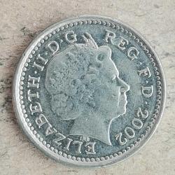 İNGİLTERE   2002   5 PENCE