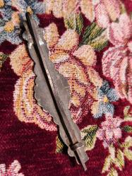 Osmanlı Gümüş Kadın Tokası