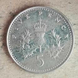 İNGİLTERE   2007    5 PENCE