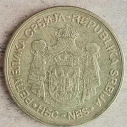 SIRBİSTAN  2008  5 DİNAR