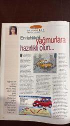 CAFE PAZAR  MAGAZİN DERGİSİ - SAYI : 1 - 16 KASIM 1997 - İZEL - AKIN - YEŞİM SALKIM - DEBORAH CAPRIOGLIO - JENNIFER DRIVER - NİLÜFER - KÜRŞAT BAŞAR  KAPAK KONUSU: İZEL “AŞK KAVGALI OLMALI” – TEST: YATAK ODASINDA PANTER MİSİNİZ CEYLAN MI? – SAĞLIK: ŞİŞMAN KADINLAR DAHA GERGİN – ZOOM: AKIN FRANSA YOLLARINDA - İZEL - FUSUN DEDE - MERCEDES-BENZ (A-SERİSİ)  TEST: YATAK ODASINDA PANTER MİSİNİZ, CEYLAN MI? – YAĞMURDA OTOMOBİL KULLANMAK – MERCEDES A-SERİSİ GÜVENLİK TESTİ - TEST: YATAK ODASINDA PANTER MİSİNİZ, CEYLAN MI?- YAĞMURDA OTOMOBİL KULLANMAK – YAZAN: FUSUN DEDE- MERCEDES A-SERİSİ GÜVENLİK TESTİ – REUTERS HABERİ  - 30 SAYFA